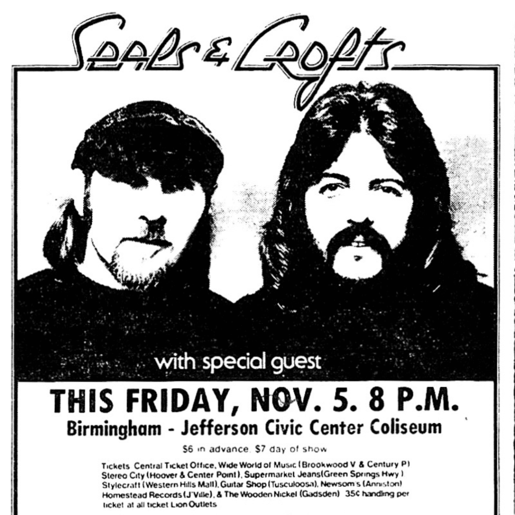 BJCC Coliseum’s First Concert