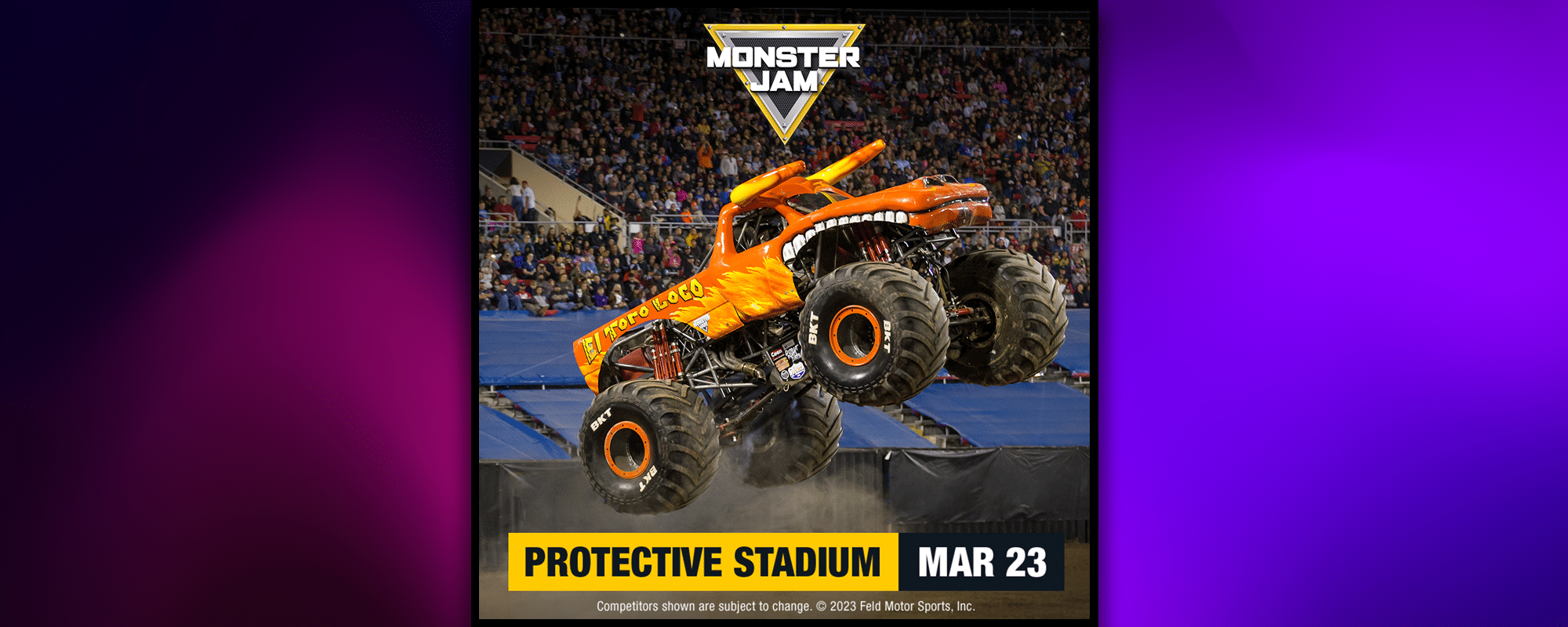 Monster Jam, Events