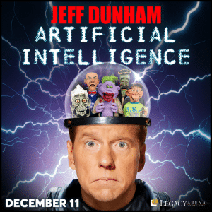 Jeff Dunham Dec. 11 at Legacy Arena